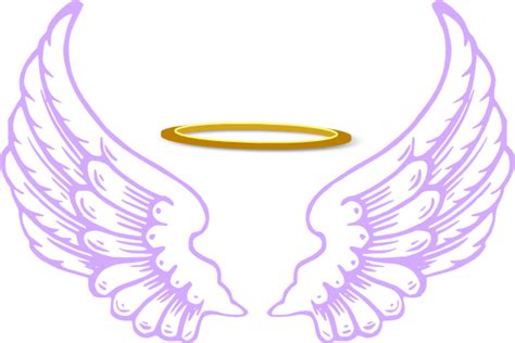Angel Halo Wings Png Transparent Image Png Mart