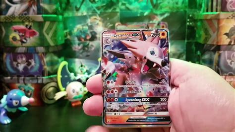 Pokemon Tcg Lycanroc Gx Box Opening Ex And Gx Found Which Is Better