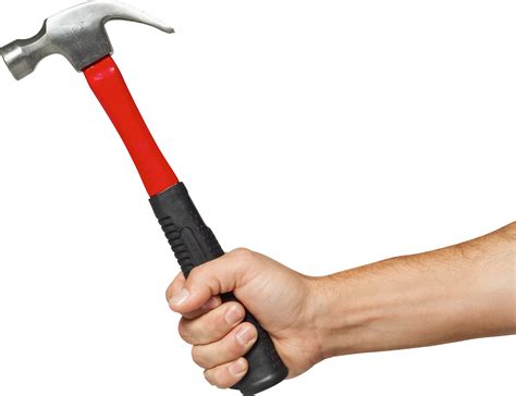 Hammer In Hand Png Image