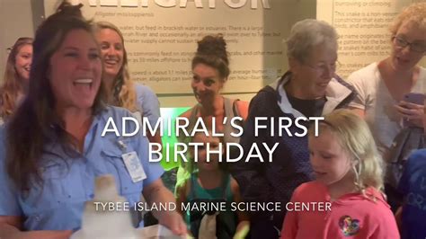 Tybee Island Marine Science Center Celebrates Turtle Admirals Birthday