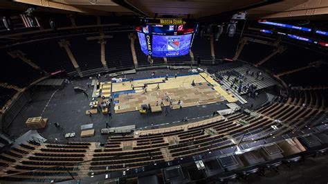 Inside View of Madison Square Garden