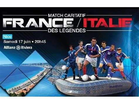 Stade de france competition : Sport - Match caritatif des légendes France - Italie ...