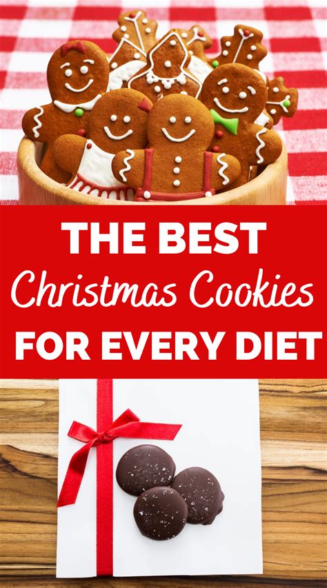 The Best Christmas Cookie For Every Diet Plan Healthy Christmas Cookies Healthy Christmas