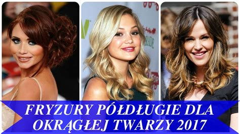 Praktyczny fryzura dla puszystej która wysmukli ci twarz wyszczuplające fryzury. Fryzury półdługie dla okrągłej twarzy 2017 - YouTube