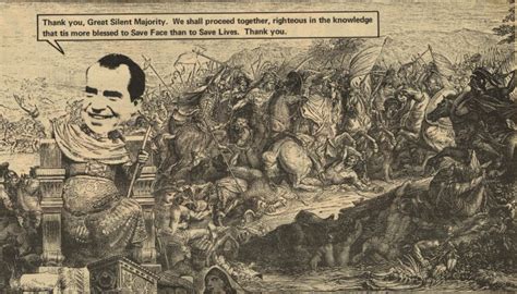 Berkeley Barb Political Cartoon Nixon And Vietnam · 1960s And Youth