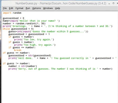 Some random integer will be selected by the system and the user has to guess that integer in the minimum number of. Number Guessing Game on Python - Coding Tools and Resources