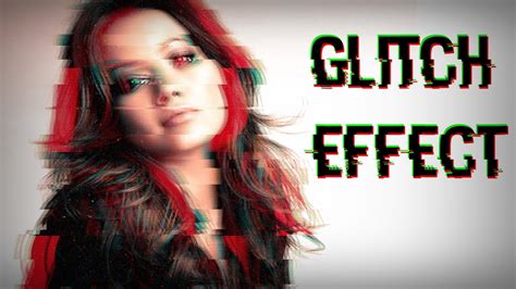 Cara Edit Glitch Effect Dengan Aplikasi Picsart🎨 Youtube