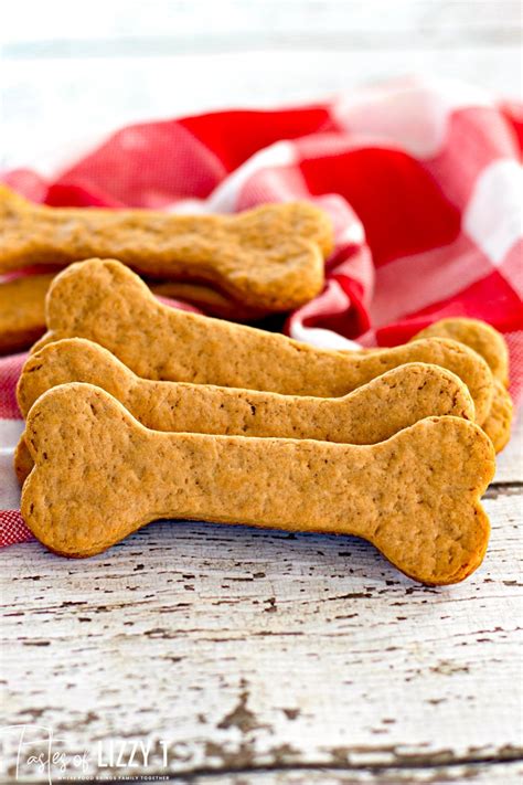 Homemade Dog Biscuits Peanut Butter Treats Tastes Of Lizzy T