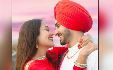 Neha Kakkar And Rohanpreet Singh Celebrate 1 Month Wedding Anniversary With A Kiss Watch
