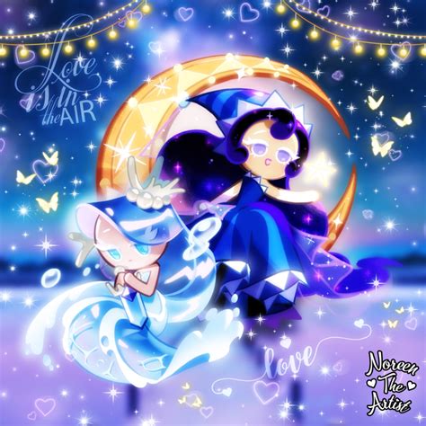 Et Sea Fairy Cookie X Moonlight Cookie By Noreentheartist On Deviantart