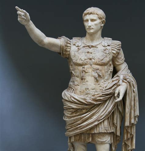 The History Encyclopedia The Roman Emperor Augustus Caesar