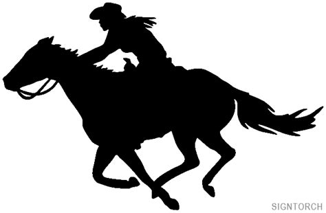 Download Western - Cowgirl Running Horse DXF File | ReadyToCut - Vector Art for CNC - Free DXF Files