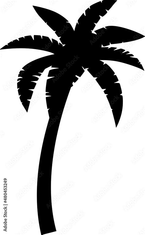Palm Tree SVG File For Cricut And Silhouette Vector Logo T Shirt