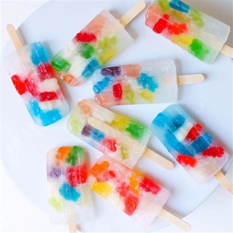 Boozy Gummy Bear Filled Shotcicles Make Summer Snacking So Much Fun