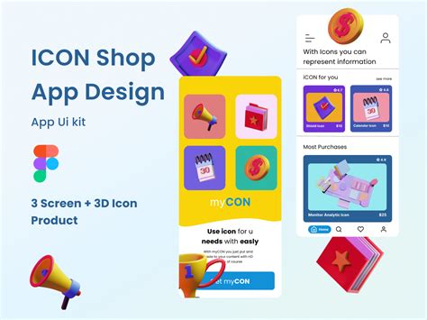 Mycon Shop App Design Uplabs