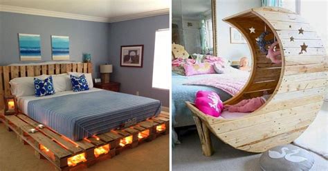 Toddler house bed is frame bed for kids bedroom. 16 Wooden Pallet Bed Frame Ideas To Make Your Bedroom More ...