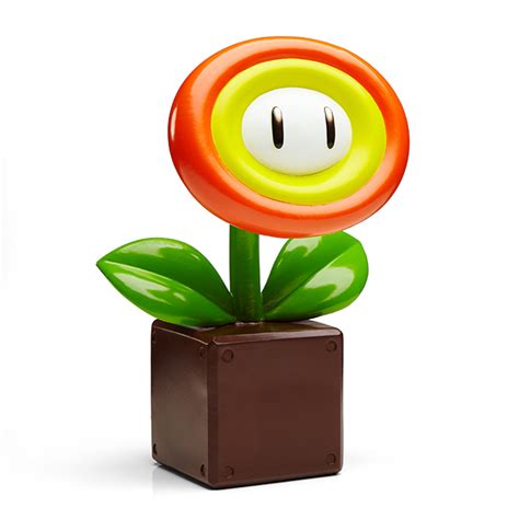 Thinkgeek Selling Super Mario Fire Flower Garden Statue The