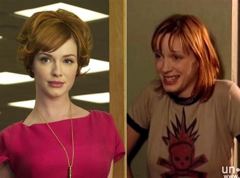 Christina Hendricks In Undressed Photos The Mad Men Cast Before They Were Famous Mad