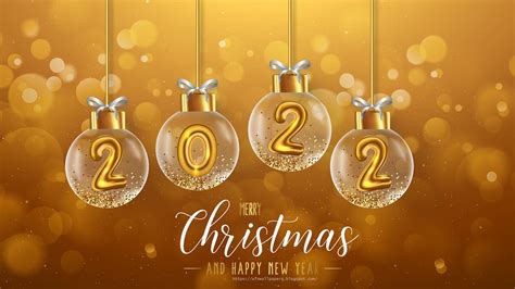 2022 Happy New Year Merry Christmas Wallpaper Iphone Wallpapers