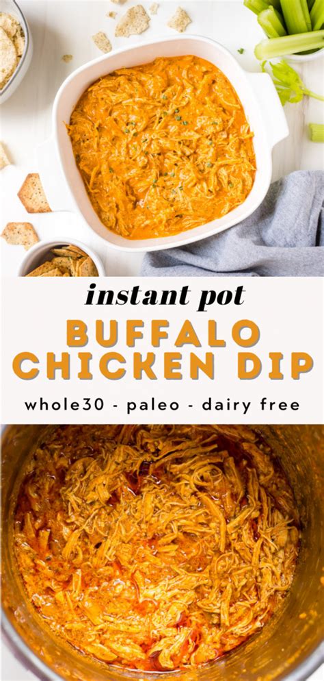 Made with homemade paleo mayo, this whole30 salad will become a staple in your this paleo and whole30 buffalo chicken salad is packed with so much flavor and is so quick and easy to throw together. Instant Pot Buffalo Chicken Dip (Paleo, Whole30, Keto ...