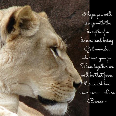 A Close Up Of A Lion With A Quote On It