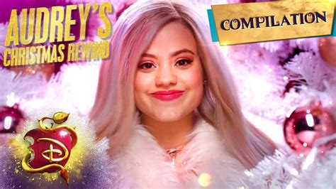 Every Audrey S Christmas Rewind Video🎄 Compilation Descendants 3 Youtube