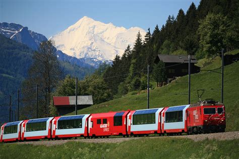 Glacier Express Train in Switzerland from Rail Tour Guide, Glacier Express
