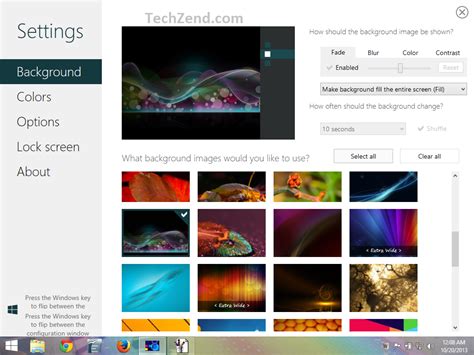Change Start Screen Background In Windows 81 How To