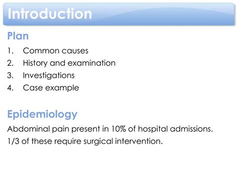 Ppt Acute Abdominal Pain Powerpoint Presentation Free Download Id