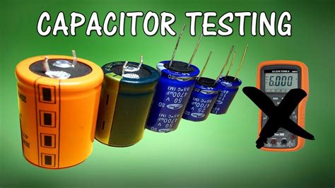Check spelling or type a new query. How to test a capacitor without multimeter - YouTube
