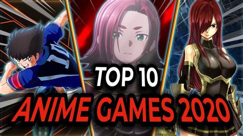 Top 10 Anime Games Des Jahres 2020 Youtube