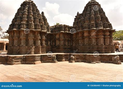 Chennakesava Temple Somanathapura Karnataka Stock Photo Image Of