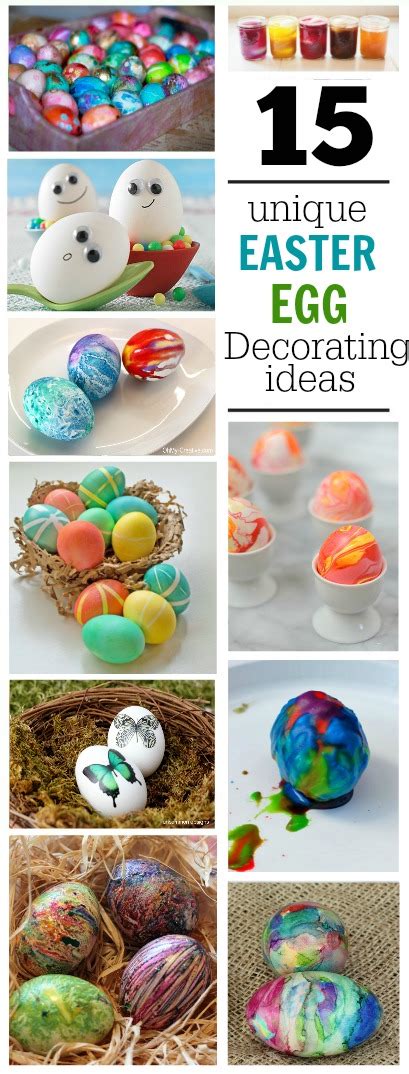15 Unique Easter Egg Decorating Ideas Housing A Forest