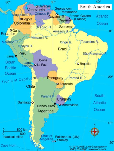 Continents South America South America Maps Map Pictures