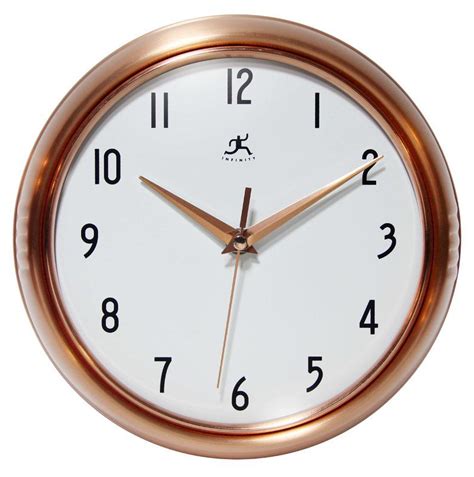Demeter Copper 725 Wall Clock Retro Wall Clock Round Wall Clocks