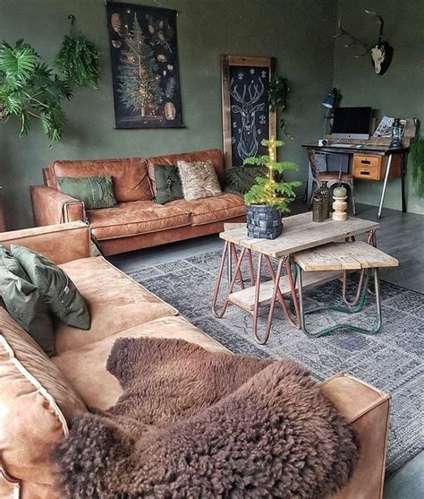 20 Stunning Industrial Style Living Room Design Ideas Modern