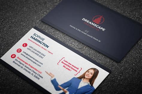 Coldwell banker real estate business card template designs. Real Estate Business Card in 2020 | Real estate business cards, Business card photoshop, Agency ...