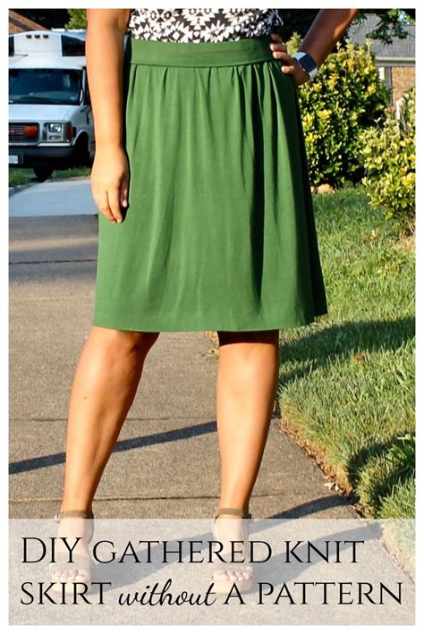 This Jersey Skirt Is Easy To Sew And Makes A Great Comfy Wardrobe