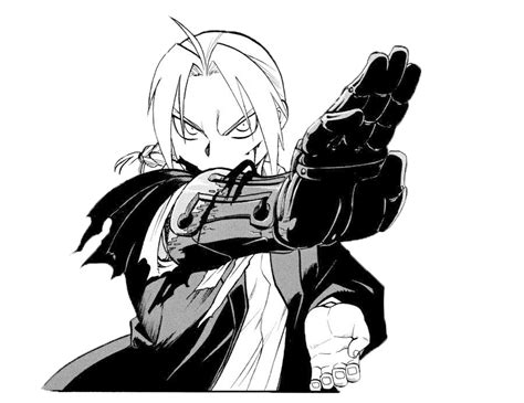 Edward Elric ~ Manga Render Png Personajes De Anime Ilustración