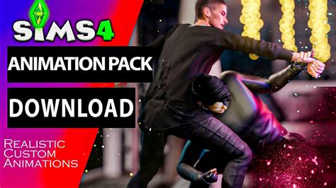 Sims 4 Fight Animation Pack 32 Download Realistic Animation Youtube