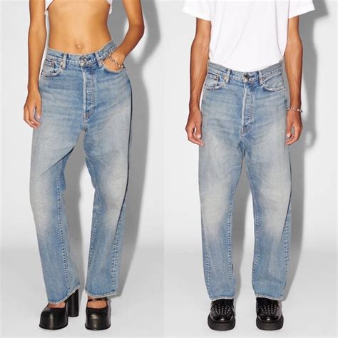 levi s jeans levis x ambush baggy jeans medium indigo unisex size 26x3 gender neutral new