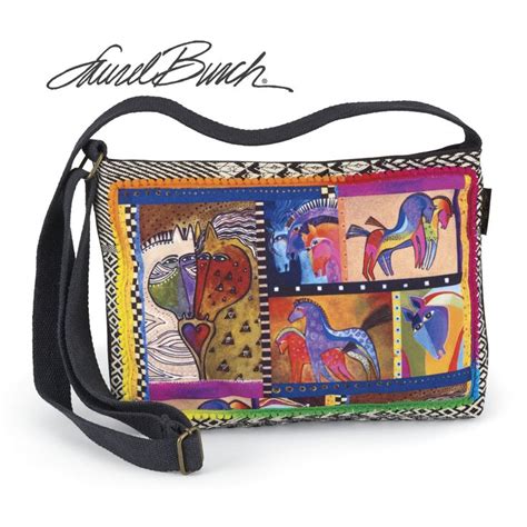 Laurel Burch Horses Patch Bag Cowgirl Delight Bags Soft Leather