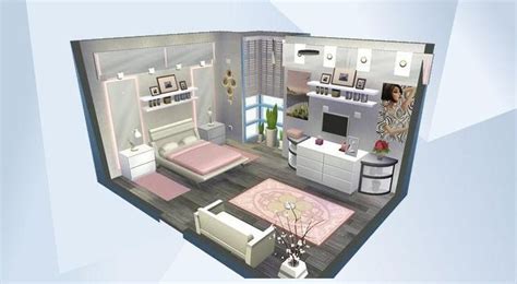 ¡mira Esta Habitación En La Galería De Los Sims 4 Casa Sims Sims 4