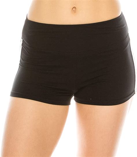Womens Athletic Compression Running Yoga Spandex Shorts Lillian Zs