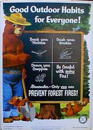 Vintage Fire Poster 1954 Vintage Ads Outdoor Signs Sign Poster