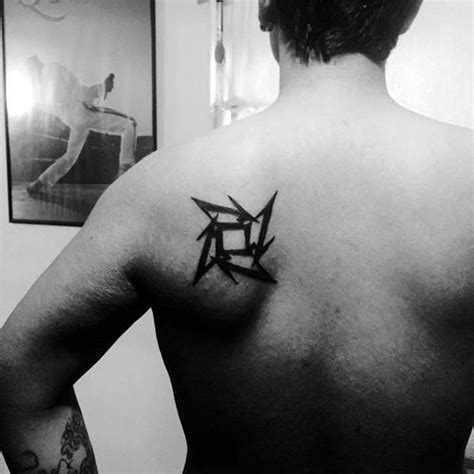 60 Metallica Tattoos Designs For Men Heavy Metal Ink Ideas Hip Tattoo