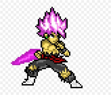 Ultra Instinct Goku By Blzofozz Pixel Art Dragon Ball