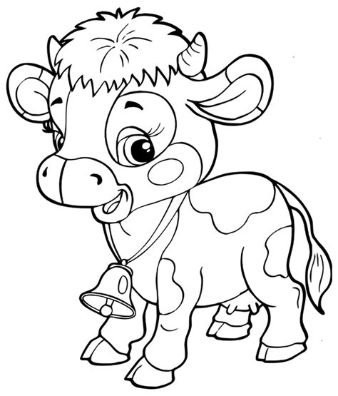 Sélection De Coloriage Vache à Imprimer Sur Page 1