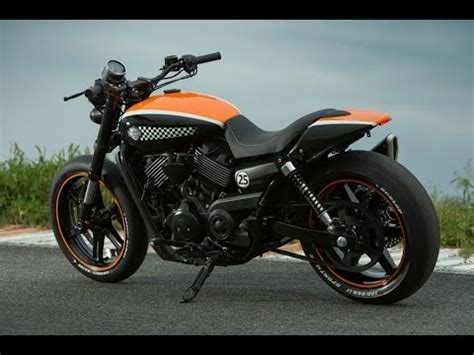 It was designed to bring in new riders to the harley community. Custom Harley Davidson Street 750 - YouTube