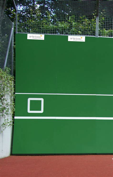Maillith Tennis Walls Made Of Polymer Concrete